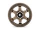 Fuel Wheels Shok Matte Bronze Wheel; 17x9 (07-18 Jeep Wrangler JK)