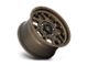 Fuel Wheels Tech Matte Bronze Wheel; 17x9 (18-24 Jeep Wrangler JL)