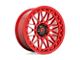 Fuel Wheels Trigger Candy Red Wheel; 17x9 (07-18 Jeep Wrangler JK)