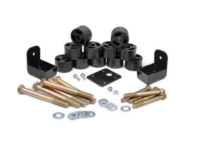 Rough Country 1.25-Inch Body Lift Kit (97-06 Jeep Wrangler TJ, Excluding 05-06 w/ 6-Speed Transmission)