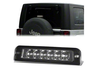 LED Third Brake Light; Smoked (97-06 Jeep Wrangler TJ)