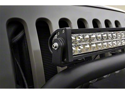 Rough Country Hoop LED Light Mount for Rough Country Bumpers (07-18 Jeep Wrangler JK)