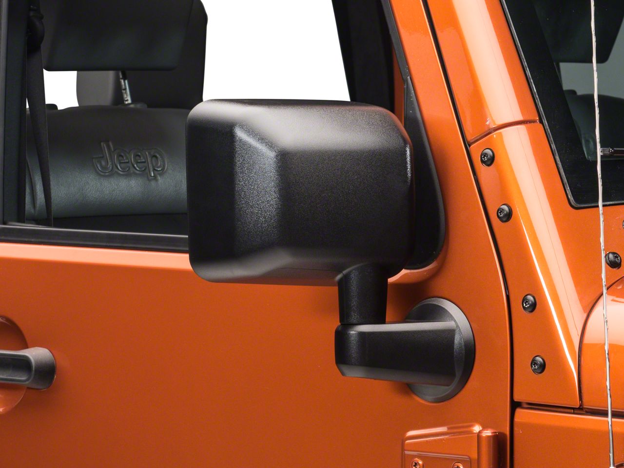 Jeep Wrangler Powered Heated Mirror; Passenger Side (11-13 Jeep ...