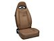 Corbeau Moab Reclining Seats with Inflatable Lumbar; Tan Vinyl; Pair (Universal; Some Adaptation May Be Required)