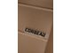 Corbeau Moab Reclining Seats with Inflatable Lumbar; Tan Vinyl; Pair (Universal; Some Adaptation May Be Required)