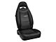 Corbeau Moab Reclining Seats with Seat Heater; Black Vinyl; Pair (Universal; Some Adaptation May Be Required)