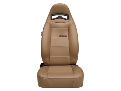 Corbeau Moab Reclining Seats with Seat Heater; Spice Vinyl; Pair (Universal; Some Adaptation May Be Required)
