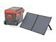 Rough Country 50-Liter Portable Rechargeable Refrigerator/Freezer with Solar Panel