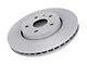 Frozen Rotors Slotted Rotor; Front Driver Side (18-24 Jeep Wrangler JL, Excluding 4xe, Rubicon & Sahara)