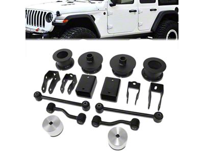 2.50-Inch Leveling Kit with Sway Bar Links (18-24 Jeep Wrangler JL)