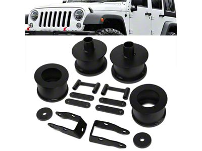 3-Inch Leveling Lift Kit with Shock Extenders (07-18 Jeep Wrangler JK)
