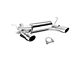 Axle-Back Exhaust System with Polished Tips (07-18 Jeep Wrangler JK)