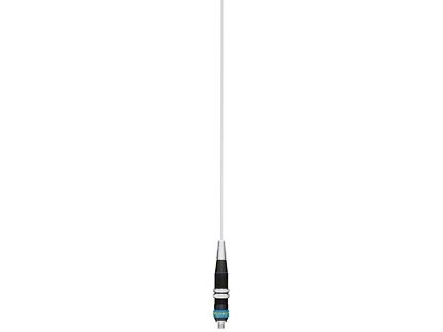 President Electronics 100-Watt Stainless Steel CB Antenna; 1/4-Wave (Universal; Some Adaptation May Be Required)