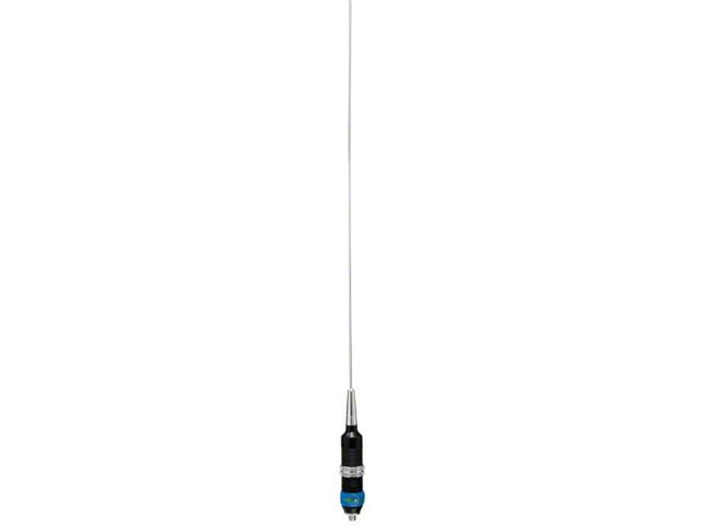 President Electronics 500-Watt Bottome Loaded CB Antenna with Tuning Rings; 58-Inches (Universal; Some Adaptation May Be Required)