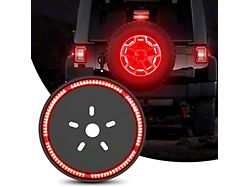 Nilight Spare Tire LED Third Brake Light (87-18 Jeep Wrangler YJ, TJ & JK)