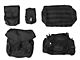 Rugged Ridge Rear Cargo Seat Cover; Black (76-06 Jeep CJ5, CJ7, Wrangler YJ & TJ)