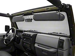 Rugged Ridge Sun Visors; Agate (97-02 Jeep Wrangler TJ)