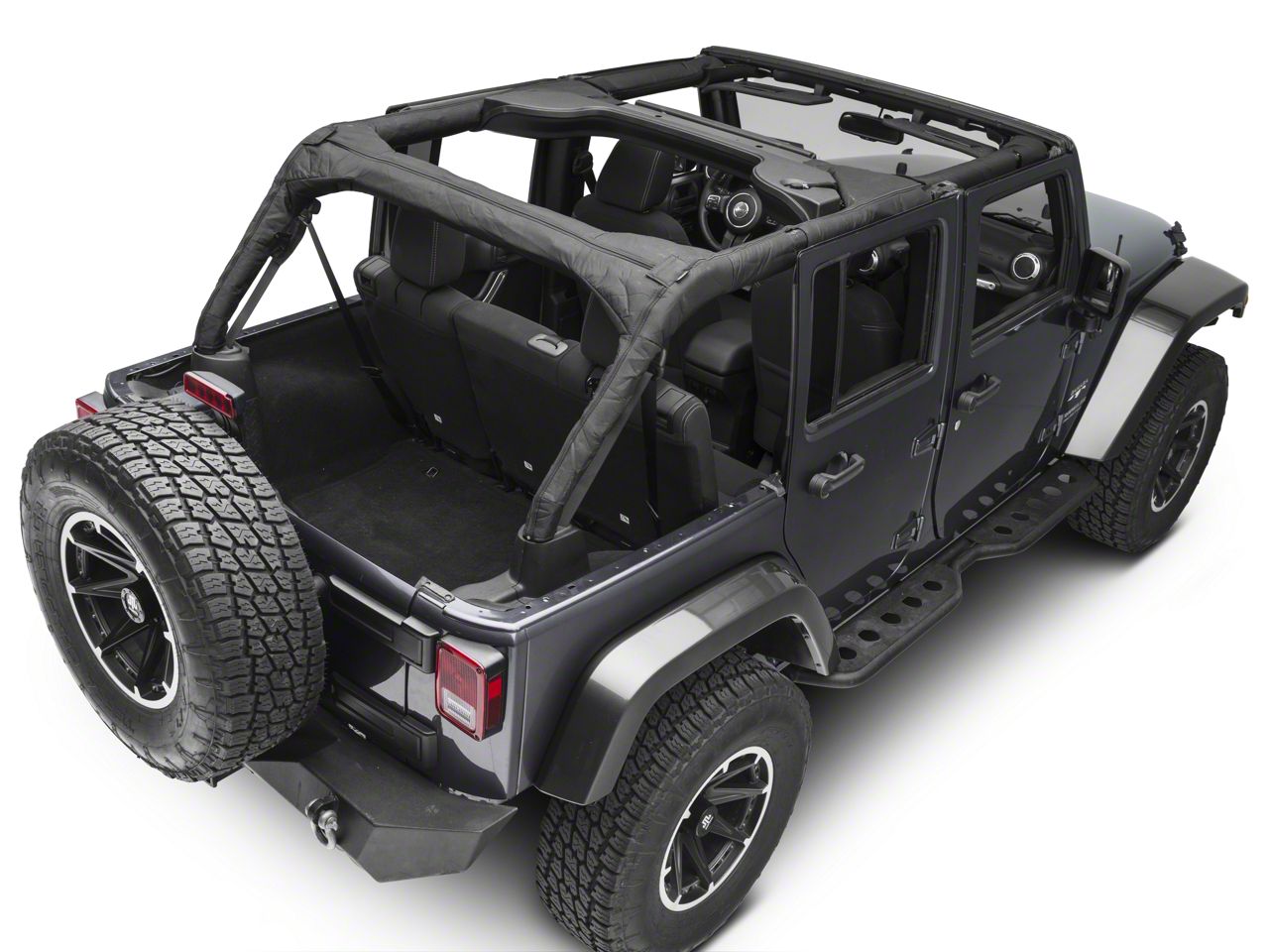 Front T Bar Padding For 2007-11 Jeep Wrangler 4 Door With Ultimate Sports Cage 