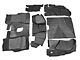 Rugged Ridge Deluxe Carpet Kit with Adhesive; Black (97-06 Jeep Wrangler TJ)