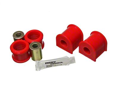 Rear Sway Bar Bushings; 19mm; Red (18-24 Jeep Wrangler JL, Excluding Rubicon)