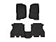 Weathertech Front and Rear Floor Liner HP; Black (18-24 Jeep Wrangler JL 4-Door, Excluding 4xe)