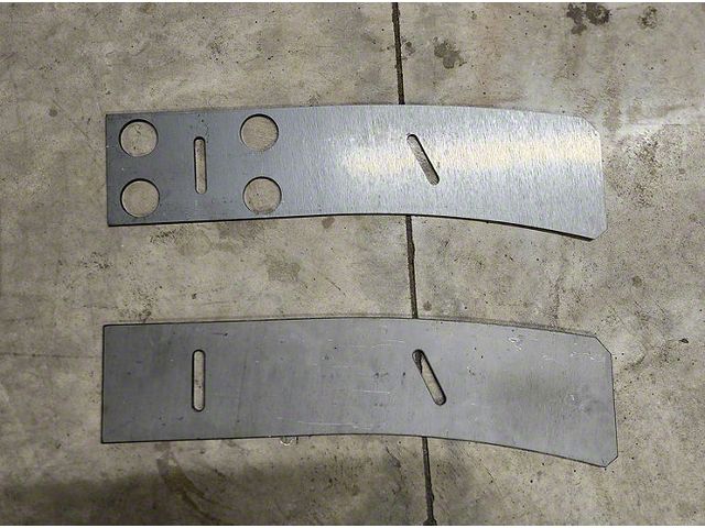 Outta Hand Fabrication Front Frame Reinforcement Plates (07-18 Jeep Wrangler JK)