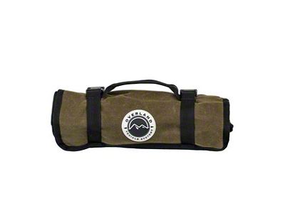 Overland Vehicle Systems Waxed Canvas Wrench Tool Bag; Small; 12-Slots