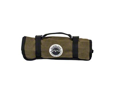 Overland Vehicle Systems Waxed Canvas Wrench Tool Bag; Large; 24-Slots