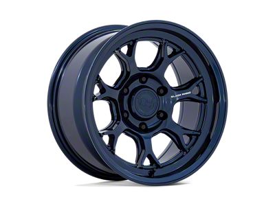Black Rhino Etosha Gloss Midnight Blue Wheel; 17x8.5 (07-18 Jeep Wrangler JK)