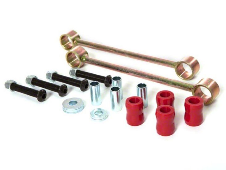 Rugged Ridge Jeep Wrangler Rear Sway Bar End Links for 2.5 in. Lift