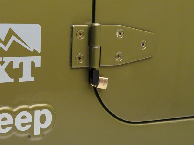 Rugged Ridge Door Hinge Lock Kit (97-06 Jeep Wrangler TJ)