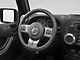 Rugged Ridge Steering Wheel Accent Trim; Charcoal (11-18 Jeep Wrangler JK)