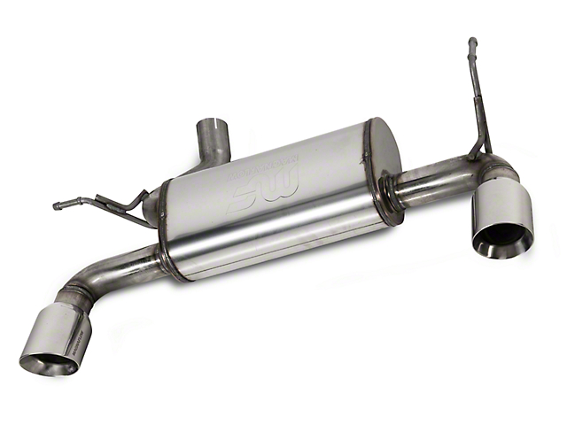 Magnaflow Street Series Axle-Back Exhaust with Polished Tips (07-18 Jeep Wrangler JK)