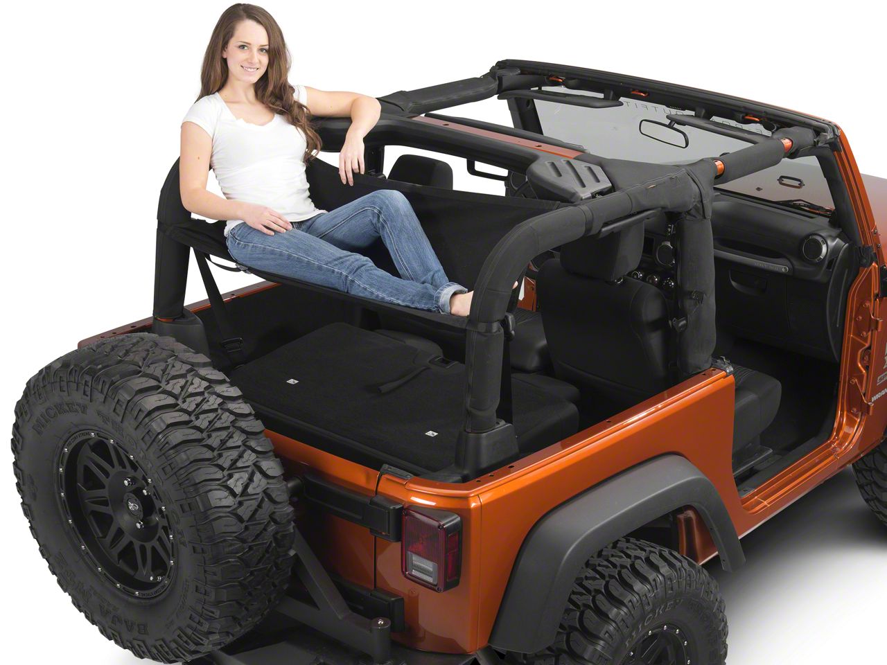 Jeep wrangler hammock discount hitch