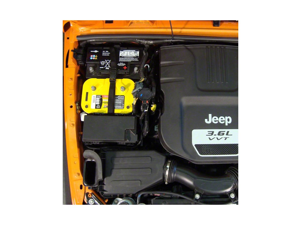 .E. Jeep Wrangler Dual Battery Tray JKDBT12 (12-18 Jeep Wrangler JK)