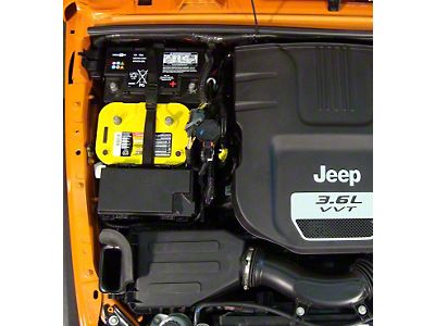 .E. Jeep Wrangler Dual Battery Tray JKDBT12 (12-18 Jeep Wrangler JK)