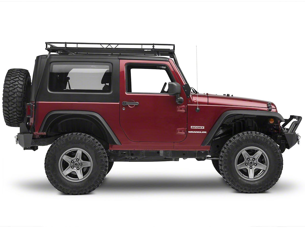 Garvin Jeep Wrangler Expedition Rack W Basket 44072 07 18 Jeep