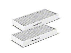 Activated Carbon Cabin Air Filter; Set of Two (11-18 Jeep Wrangler JK)
