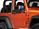 SEC10 Door Accents; Matte Black (07-18 Jeep Wrangler JK 2-Door)