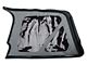 Barricade Replacement Soft Top with Tinted Windows for Half Doors w/ Door Skins; Black Diamond (97-06 Jeep Wrangler TJ)