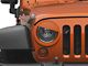MMD Angry Eyes Headlight Conversion; Unpainted (07-18 Jeep Wrangler JK)