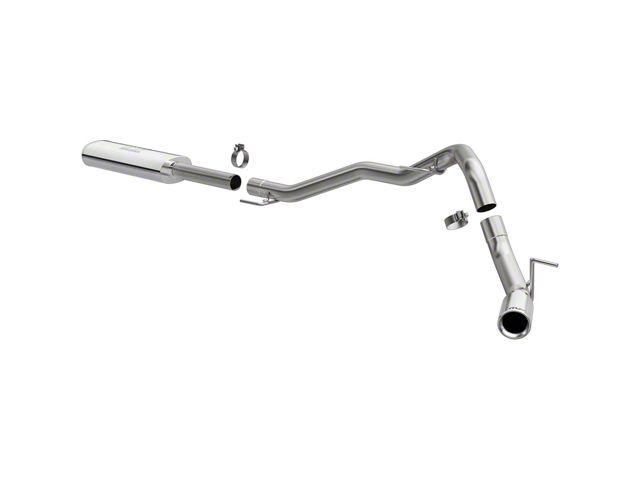 Magnaflow Street Series Single Exhaust System with Polished Tip; Side Exit (20-24 3.6L Jeep Gladiator JT)