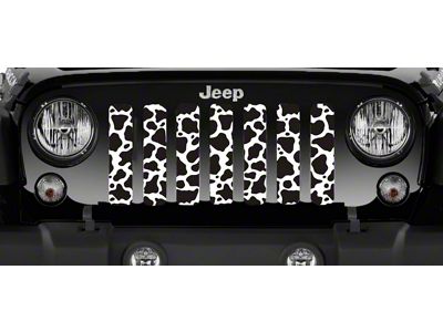 Grille Insert; Cow Hide (20-23 Jeep Gladiator JT)