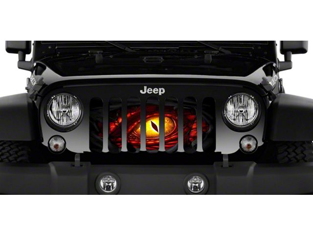 Grille Insert; Dragon Eye (20-24 Jeep Gladiator JT)