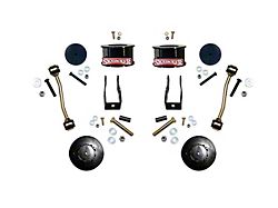 SkyJacker 2.50-Inch Front / 1-Inch Rear Coil Spacer Leveling Kit (20-22 Jeep Gladiator JT, Excluding Mojave)