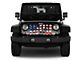 Grille Insert; Freedom American Flag (20-24 Jeep Gladiator JT)