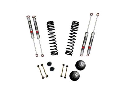 SkyJacker 2.50-Inch Dual Rate Long Travel Suspension Lift Kit with 1-Inch Rear Coil Spacers and M95 Performance Shocks (20-24 Jeep Gladiator JT, Excluding Launch Edition, Mojave & Rubicon)