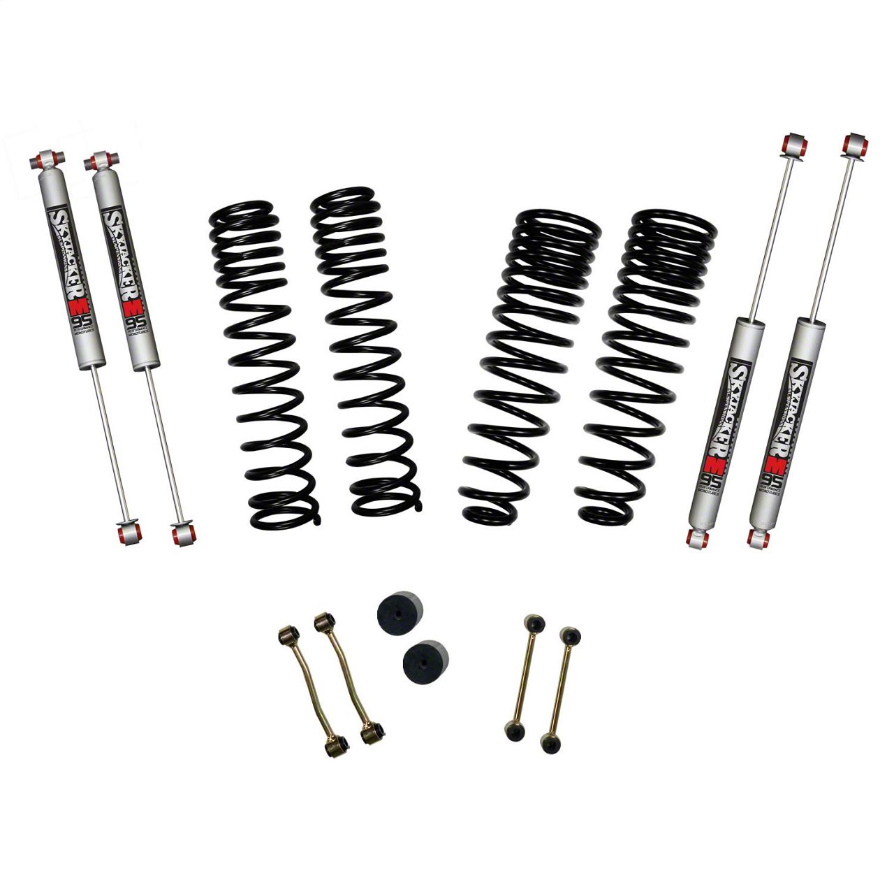 inch coil rear kit travel gladiator jeep spring jt