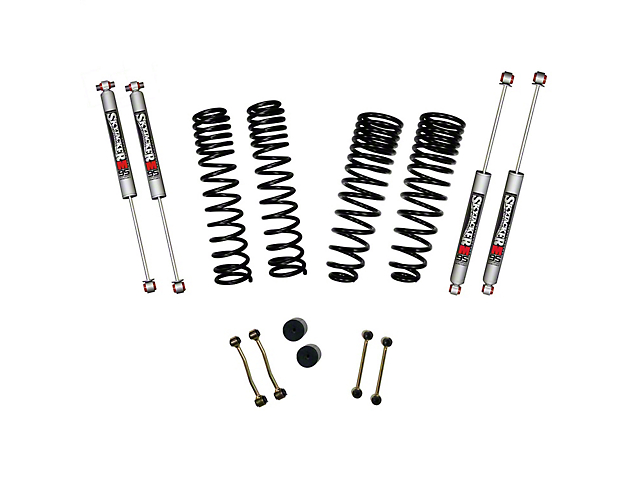 SkyJacker 2.50-Inch Dual Rate Long Travel Suspension Lift Kit with 1-Inch Rear Coil Springs and M95 Performance Shocks (20-22 Jeep Gladiator JT Launch Edition, Rubicon)