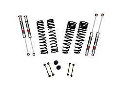 SkyJacker 2.50-Inch Dual Rate Long Travel Suspension Lift Kit with 1-Inch Rear Coil Springs and M95 Performance Shocks (20-24 Jeep Gladiator JT Launch Edition, Rubicon)